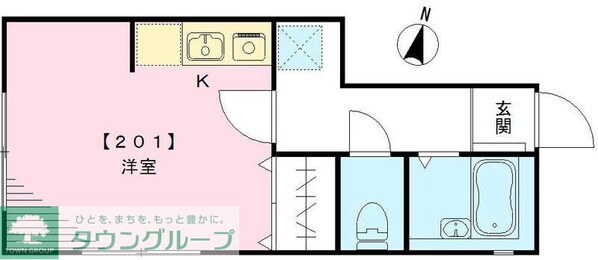 パナコート阿佐谷の物件間取画像